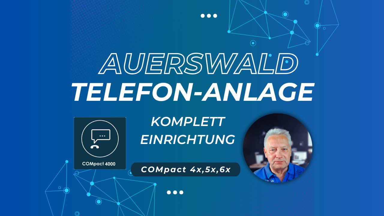 Auerswald TK-Anlage einrichten